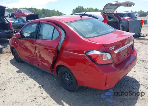 2021 Mitsubishi Mirage G4 Carbonite Edition/Es/Le из США, поврежденный, VIN ML32FUFJ1MHF00762